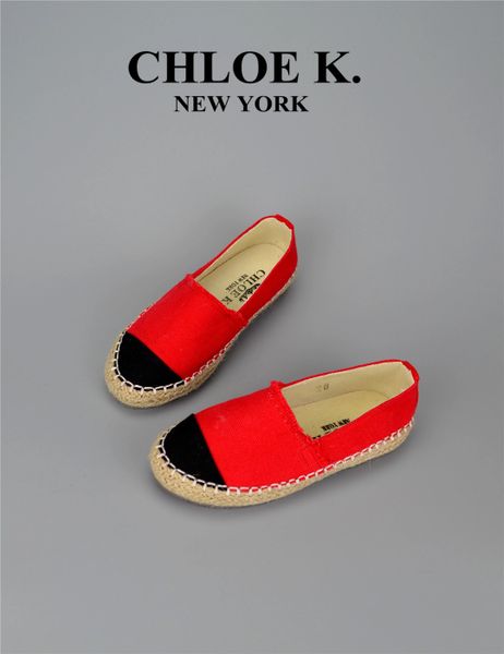 Red Paradise canvas espadrilles