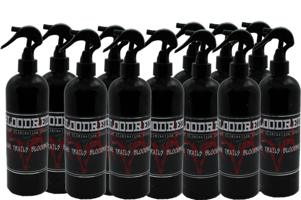 WHOLESALE CASE OF 12 16OZ BOTTLES OF BLOODRED SCENT ELIMINATION SPRAY