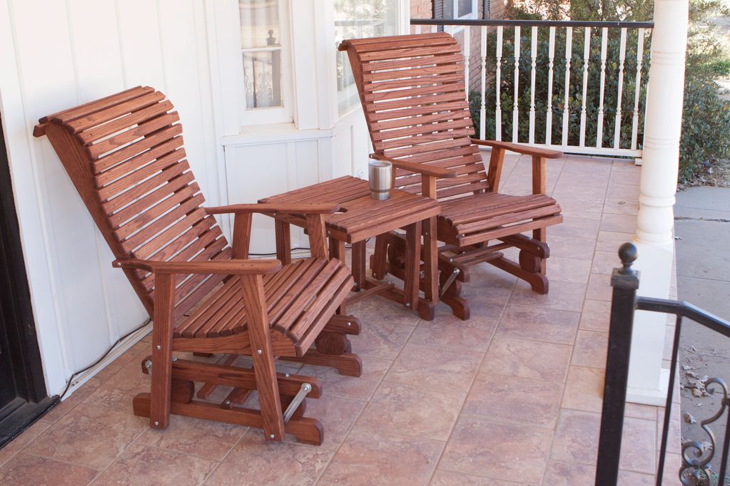 Porch furniture from Gliders and Such is important for the look of your home. 