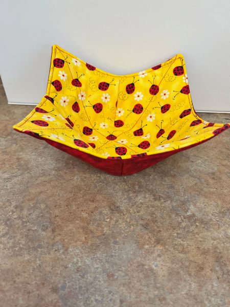 Microwaveable Bowl - LADY BUGS ON YELLOW