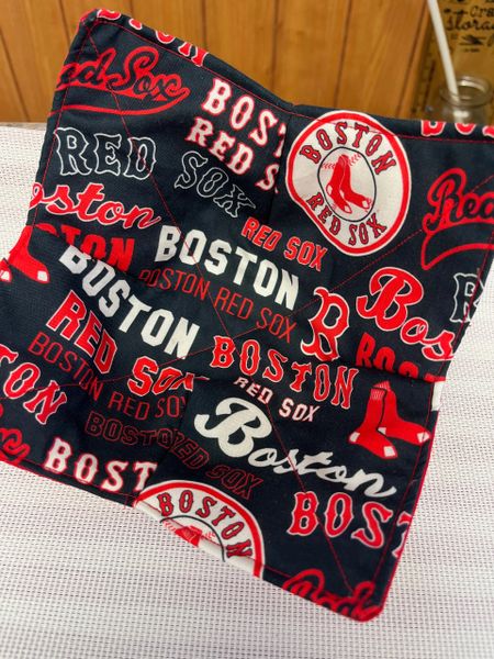 Microwaveable Bowl Cozy - Red Sox