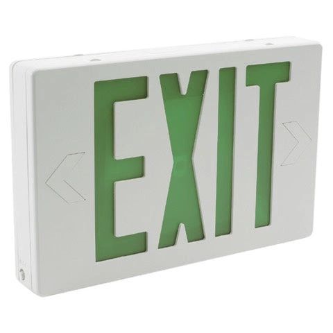 Sylvania ValueLED™ Exit Sign - Green | GENERATIONLEDS.com