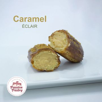 French Caramel Éclair  