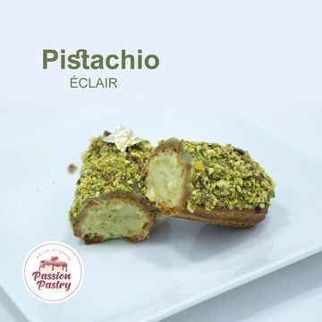 French Pistachio Éclair  