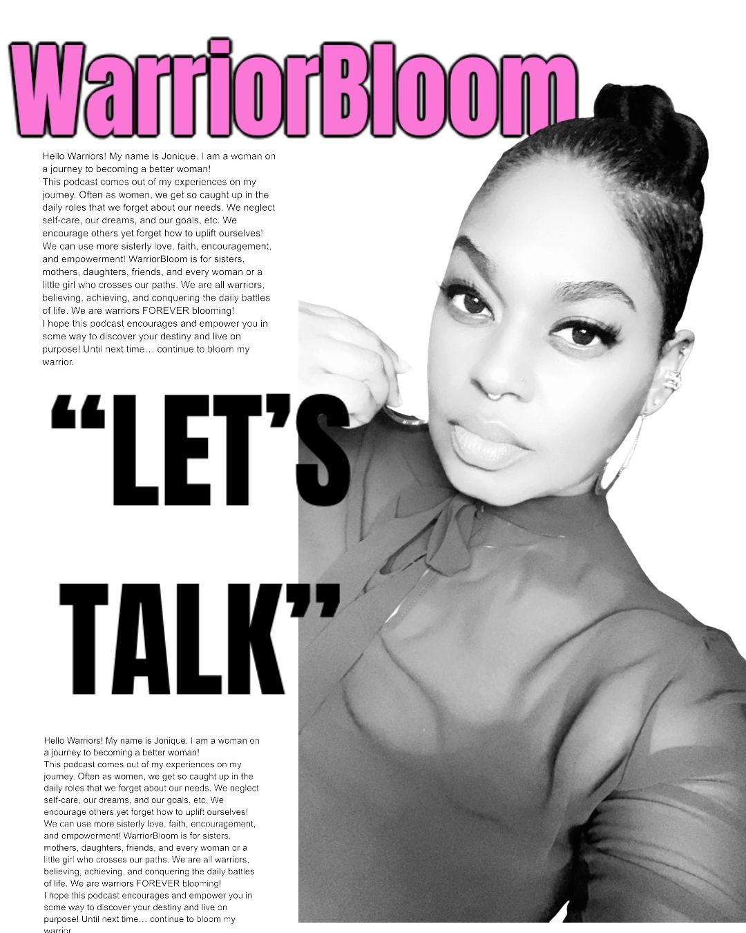 Warrior Bloom WarriorBloom Jonique B. Scott  The Jonique B. Scott 