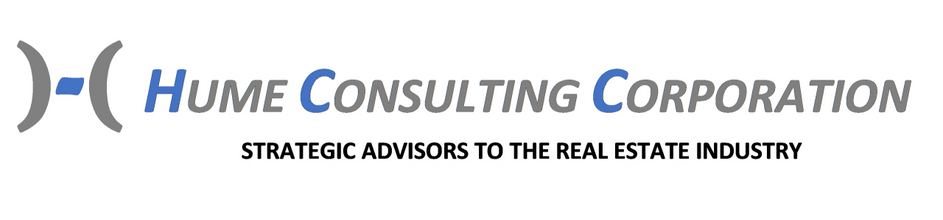 )-(  HUME CONSULTING CORPORATION
STRATEGIC ADVISORS TO THE REAL E