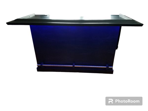 8 foot black Americans style Bar