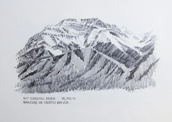 Kit Carson Peak - 14,165'