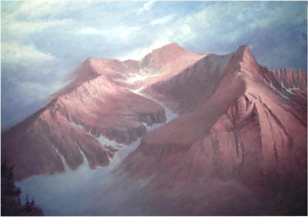 Mount Bierstadt - 14,060 Feet 30" x 40"