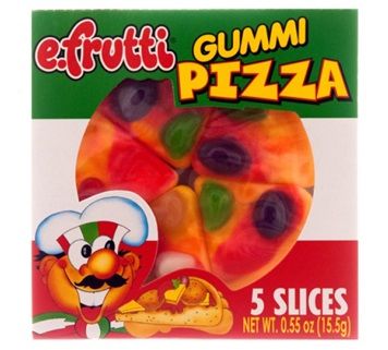 Efrutti Gummi Pizza 4ct