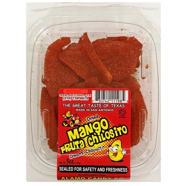 Alamo Candy Mango Fruta Chilosito 5 oz