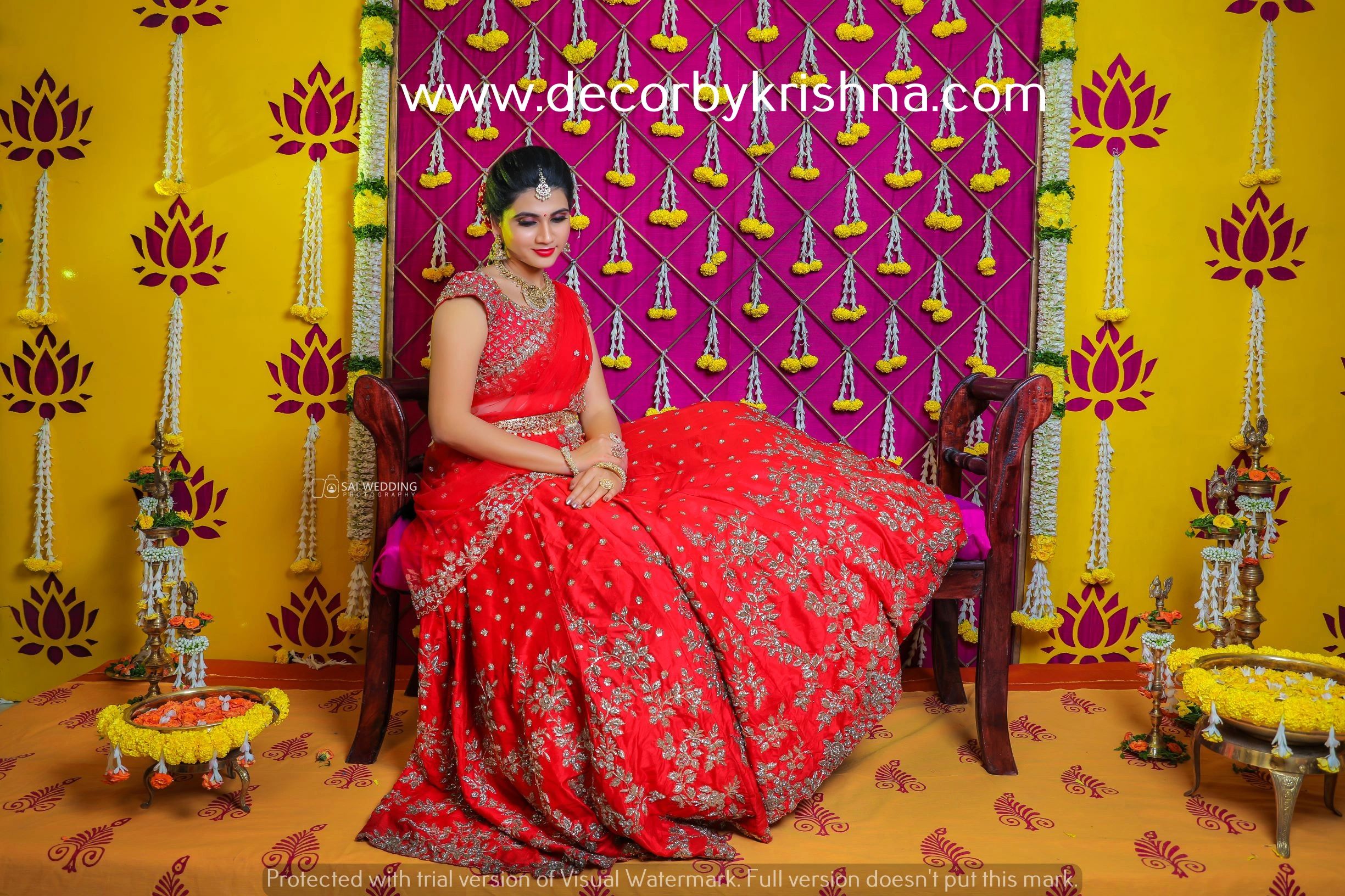 Ultimate Guide to Half Saree Function Decoration in the USA