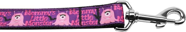 Nylon Dog Leashes: MOMMY'S LITTLE MONSTER Nylon Leash Mirage Pet Products USA
