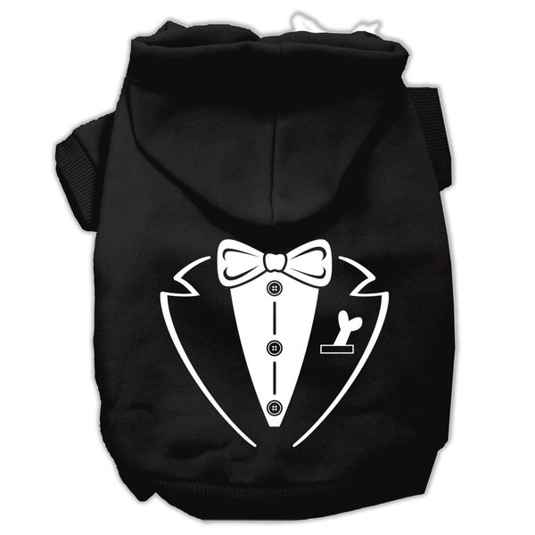 Dog Hoodies: TUXEDO Screened Print Dog Hoodie by Mirage Pet Products USA