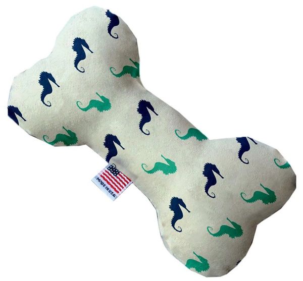 PET TOYS: Bone Shape Pet Toy SEAHORSES in 3 Sizes & Styles Made in USA by MiragePetProducts
