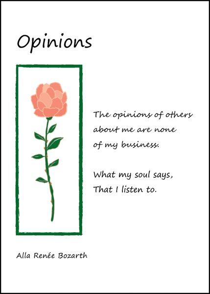 Opinions — Full Page