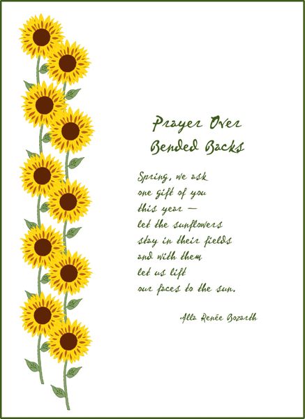 Prayer Over Bended Backs — Full Page