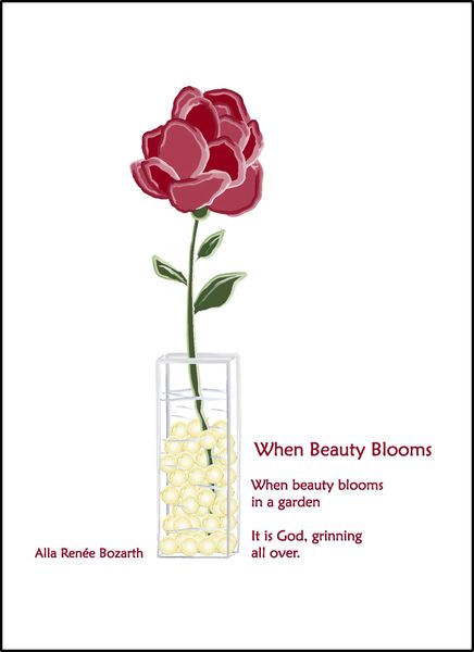 When Beauty Blooms - Full-page Artwork