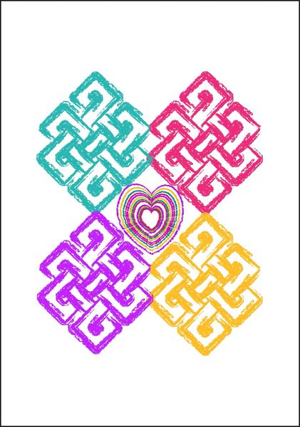 Endless Knot Note Cards