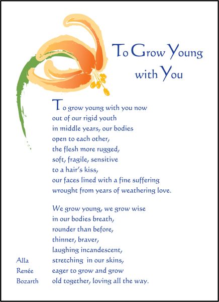 To Grow Young with You - Soul Card