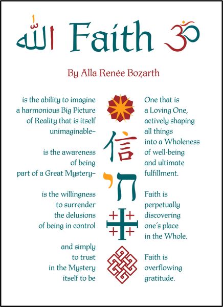 Faith - Soul Card