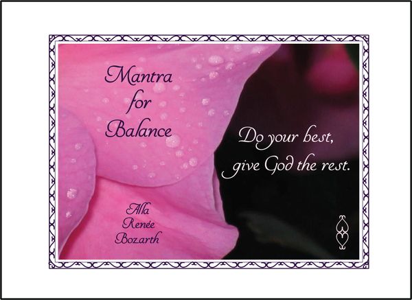 Mantra for Balance Soul Card