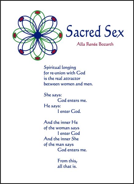 Sacred Sex Soul Card