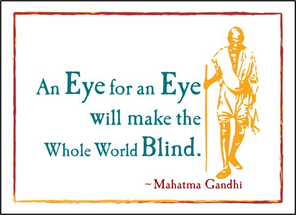 Gandhi - An Eye for an Eye