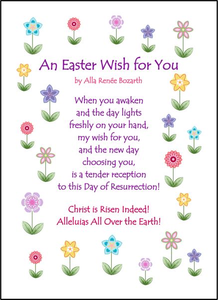 An Easter Wish for You Soul Card