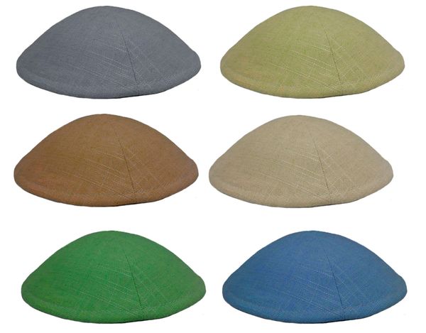 Linen Kippahs, Linen Kippot Personalized, Linen Kippah, Linen | Kippah ...