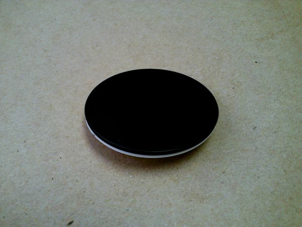 Accessory / Part: SC5EURSPBW - Stage Plate - Black/White (95mm)