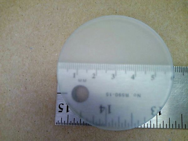 Accessory / Part: SC6SP - Stage Plate - Frosted, 60mm for Vision Scope 2