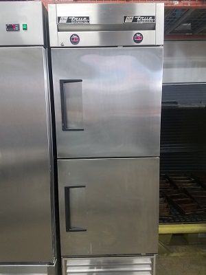 True T 23dt One Section Dual Temp Fridge Freezer Reach In Combo