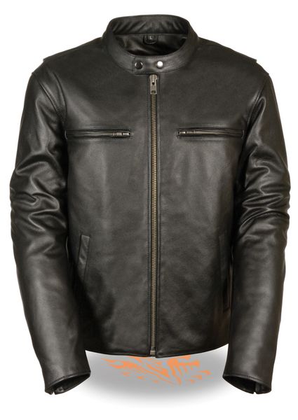 Men's Classic Vented Scooter Jacket W/Side Stretch LKM1700