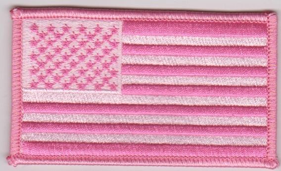 Pink American Flag
