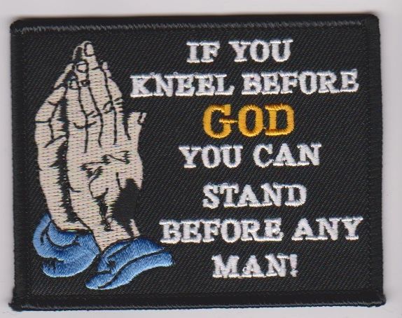 If you kneel