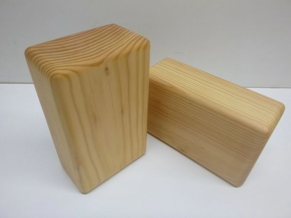 Wood Yoga Blocks 