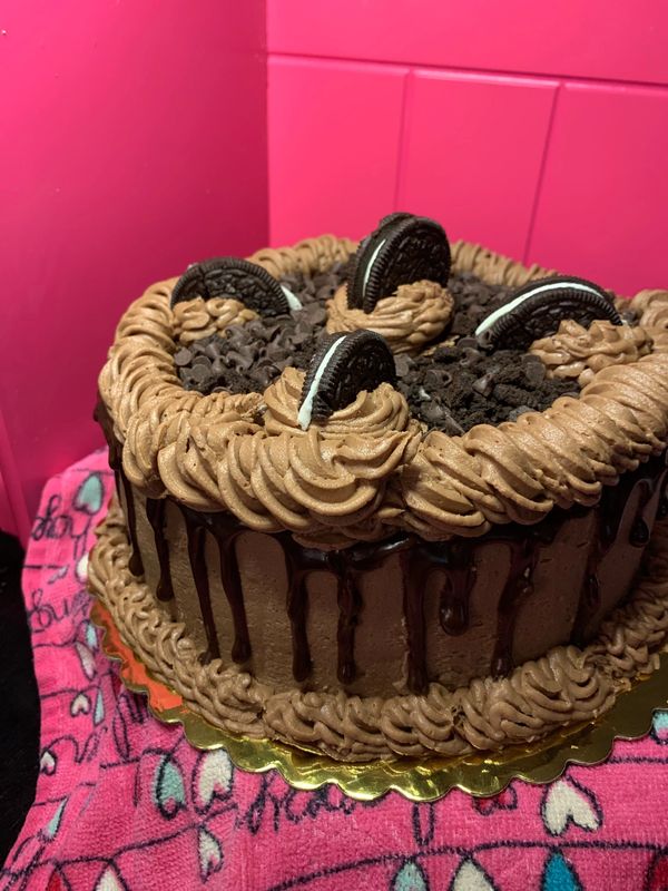 Vegan Chocolate Oreo Cake