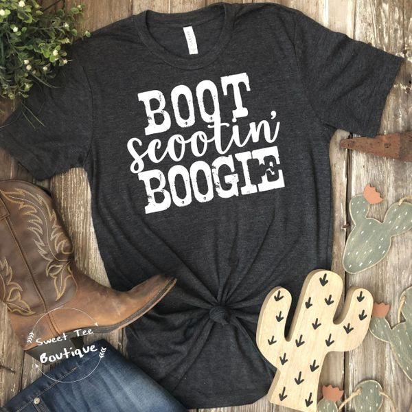 Boot Scootin' Boogie Sweet Tee Boutique