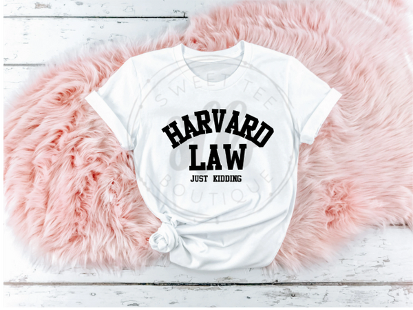 Harvard just hot sale kidding sweatshirt