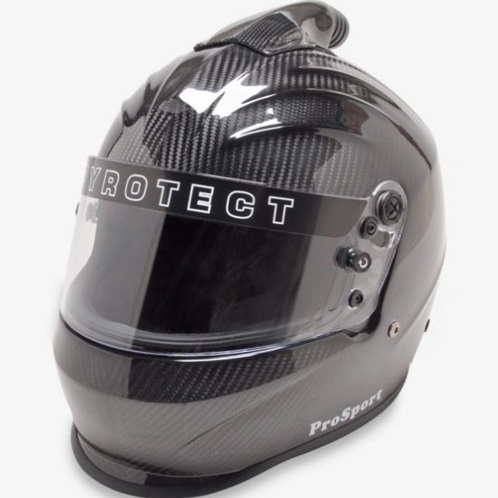 Pyrotect Pro Sport Helmet - Full Face Duckbill Top Air Carbon SA2015