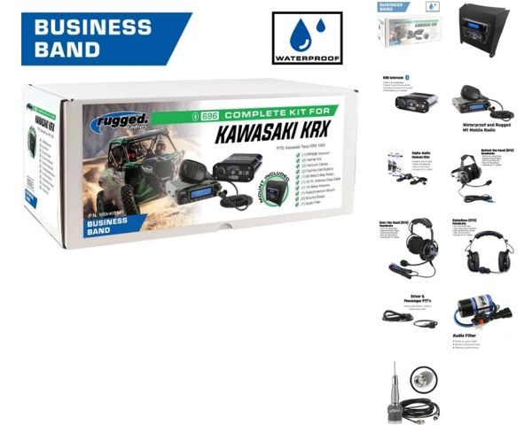 Kawasaki Teryx KRX 1000 Complete UTV Communication Kit