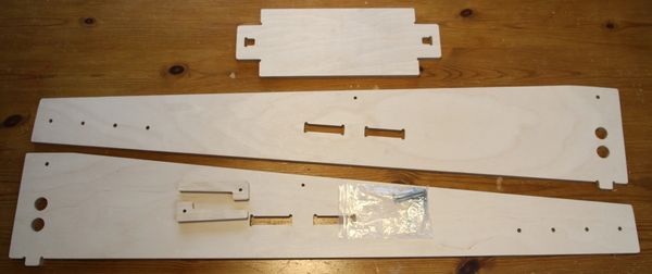 Model Railway Baseboard Legs