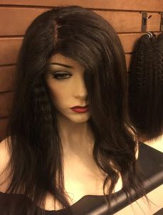 Custom 13x4 Lace Wig - Brazilian Kinky Straight