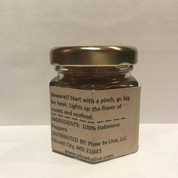 Ground Smoked Habanero Peppers (0.8oz) Plow To Live