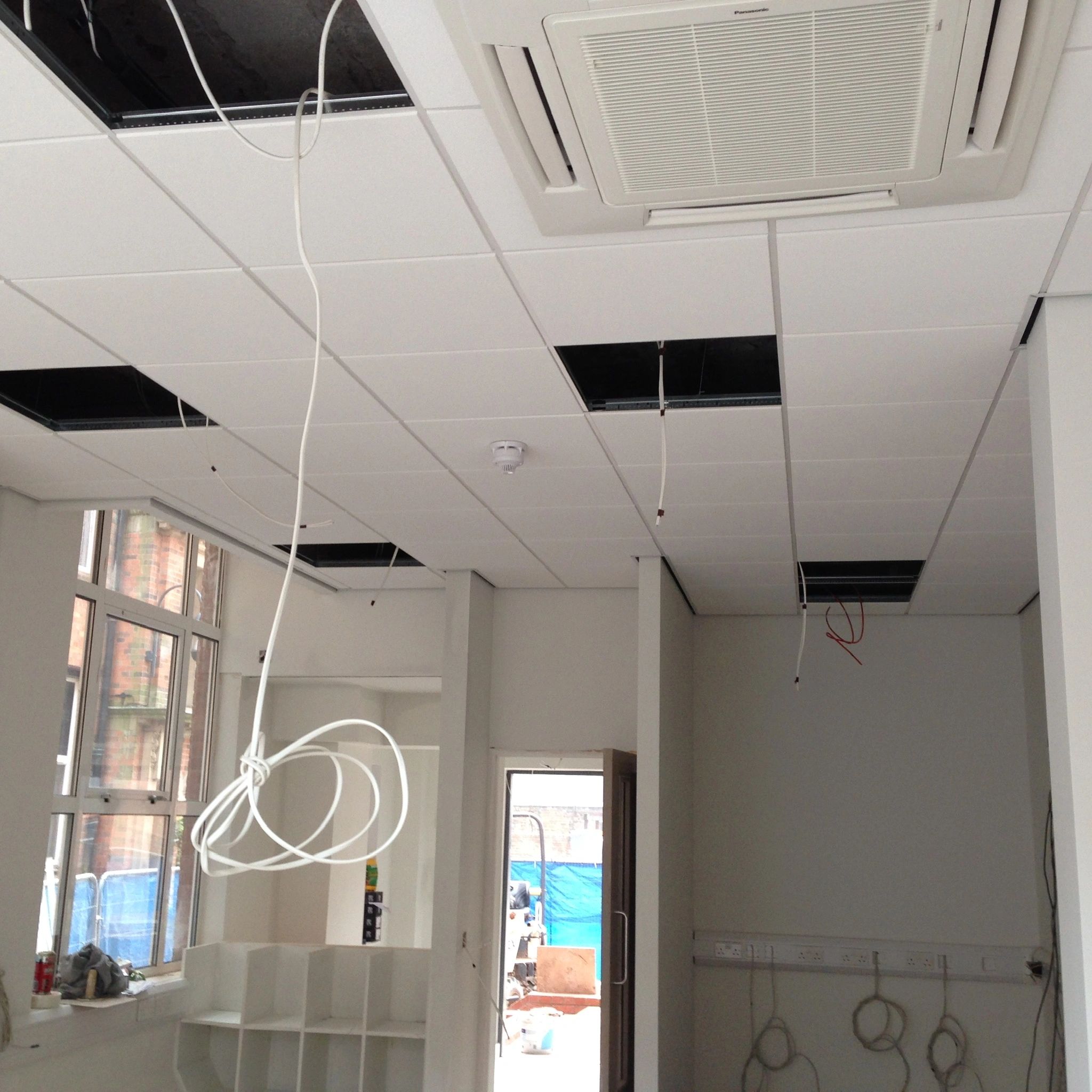 Suspended ceiling in Leicester.