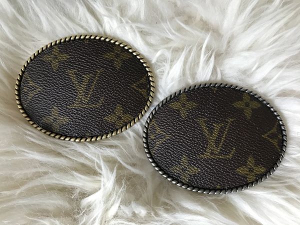 Louis Vuitton Belt Buckle Material