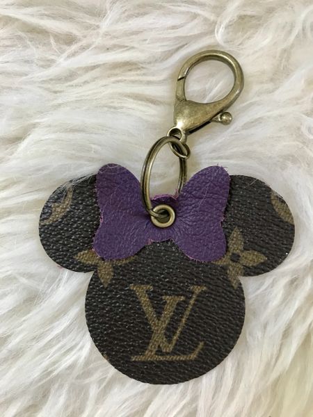 LV Keychain Cute Mickey Minnie Mickey Mouse Keychain