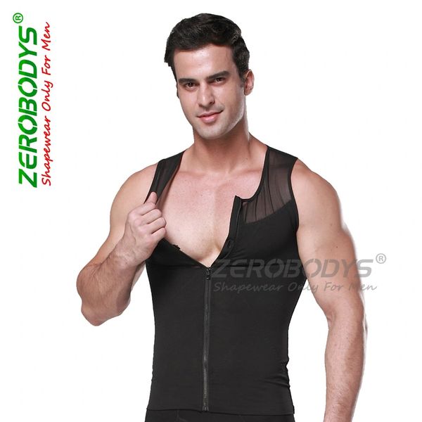 ZEROBODYS POWERFUL BODYSHAPER ZIPPER VEST LOOK TRIMMER