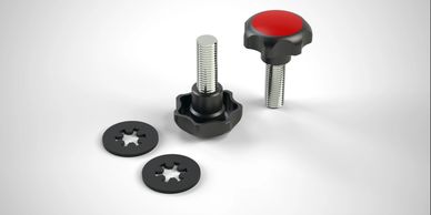 TSO M8 Star Grip Knobs